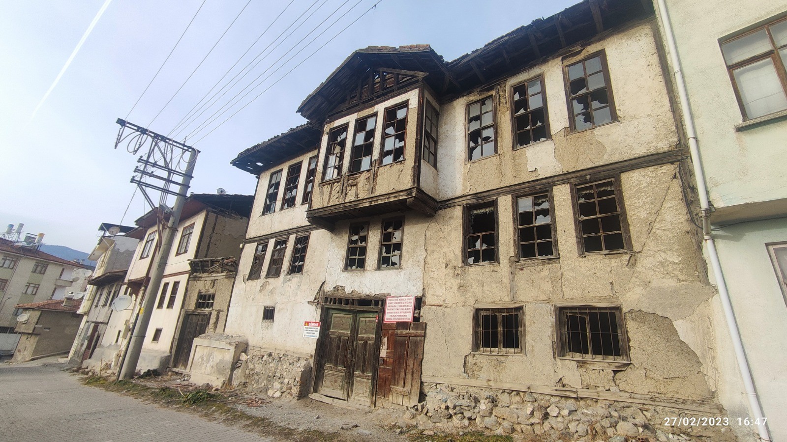 Tosya'da son 3 yılda 250 bina yıkıldı;