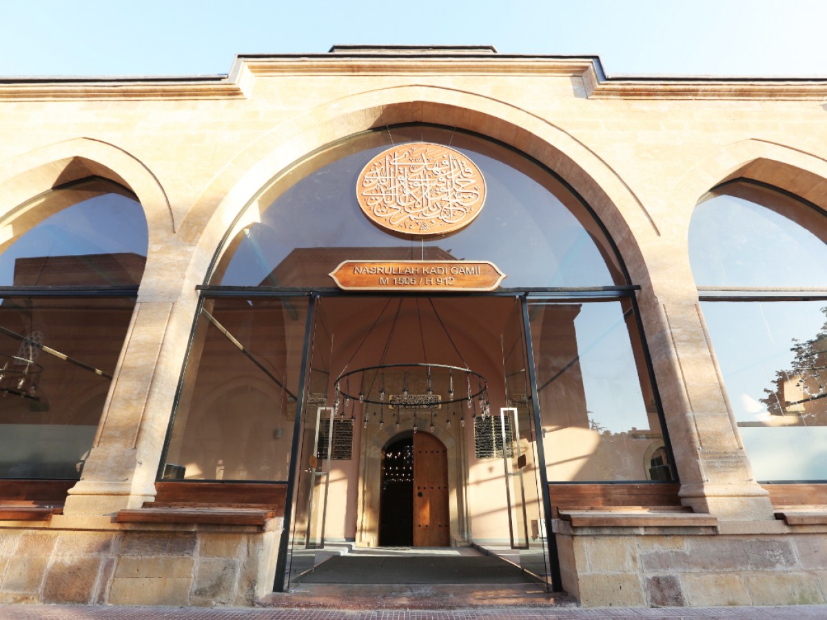 Nasrullah Camii yarın ibadete açılıyor;