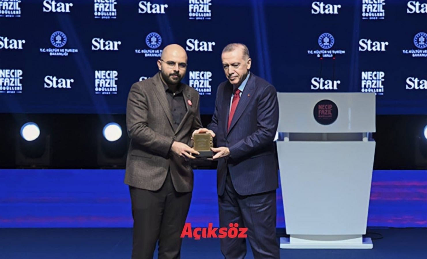 Kastamonulu genç; ödülünü Cumhurbaşkanı Erdoğan’dan aldı;