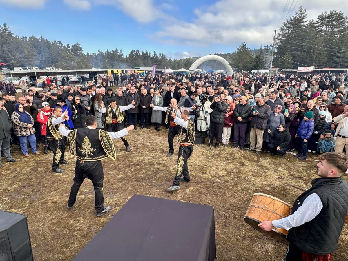 Araç yayla kış festivali sona erdi;