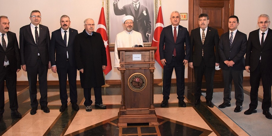 Diyanet İşleri Başkanı Ali Erbaş Kastamonu’da;