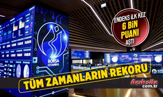 Borsa'da tüm zamanların rekoru;