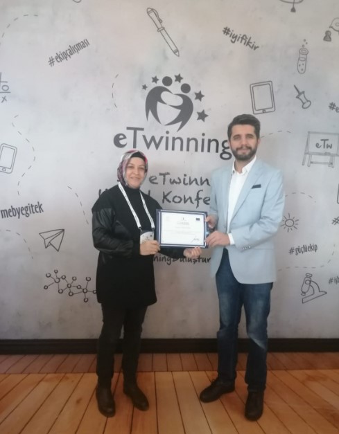 E-Twinning’de Kastamonu’yu Vali Aydın Arslan Ortaokulu temsil etti;