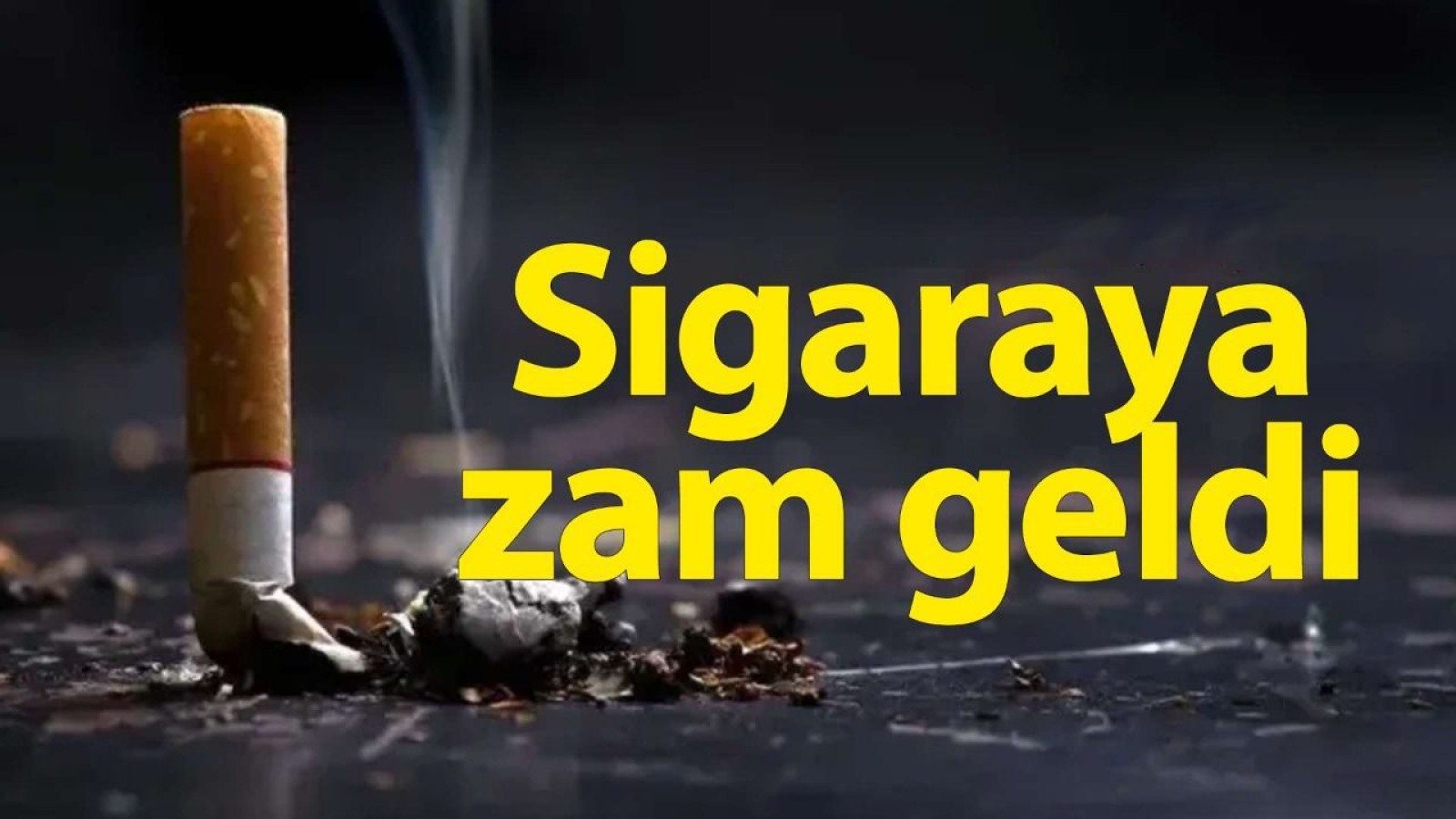 Sigara ve alkole ZAM geldi!.. En ucuzu ne kadar?;