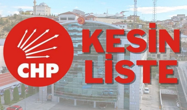 İşte Kastamonu CHP’de tam liste