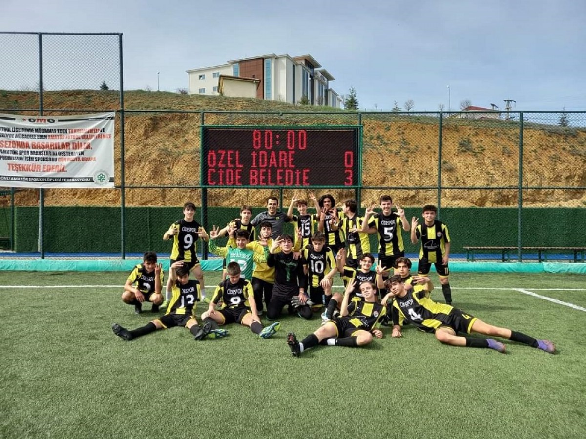 Cide Belediyespor, Pazartesi Sinop’ta;