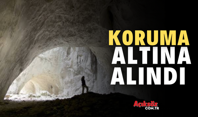 Pınarbaşı Ilgarini Mağarası, sit alanı ilan edildi;