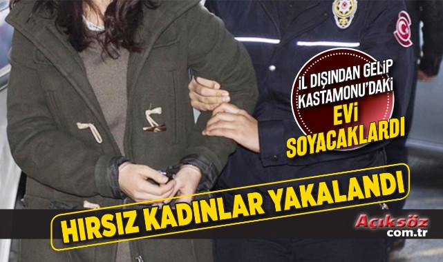 Hırsız kadınlar yakalandı;