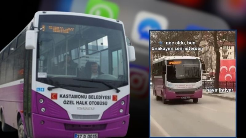 Kastamonu Otobüsleri dalga konusu oldu!;