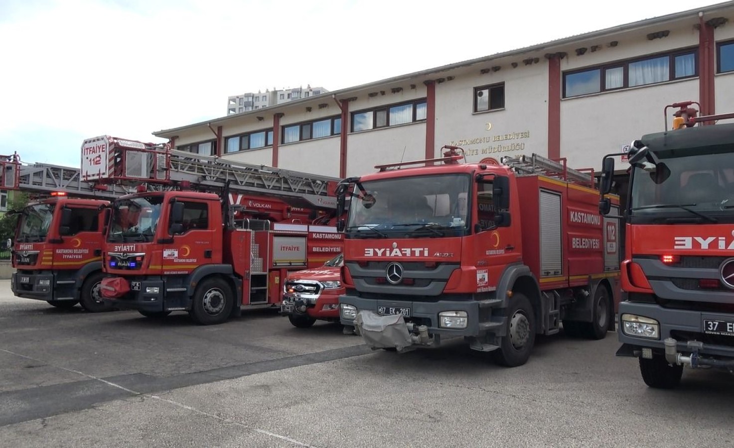 Kastamonu İtfaiyesi’nden site yöneticilerine uyarı;