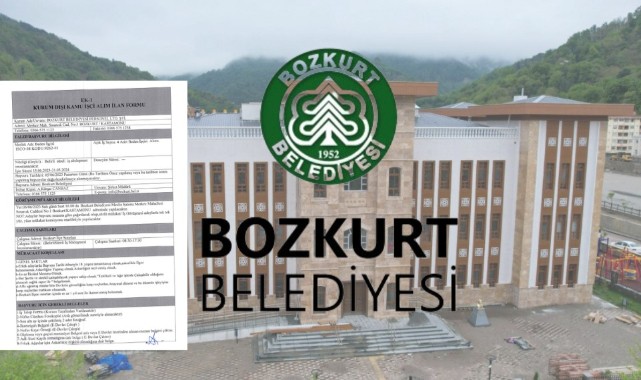Bozkurt Belediyesi personel alıyor;