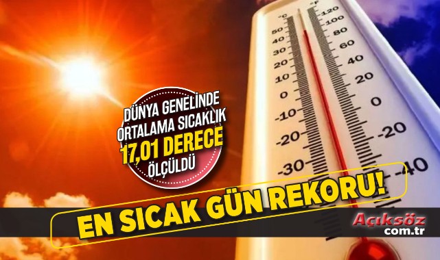 ‘Dünyanın en sıcak günü’ rekoru kırıldı;