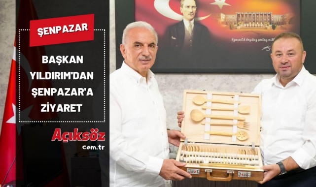 Başkan Yıldırım'dan Şenpazar'a ziyaret;