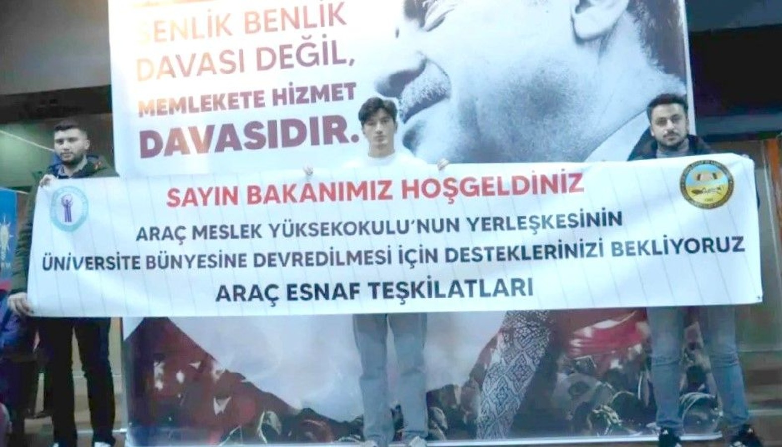 Araç'tan Bakan Yumaklı’ya çağrı: 'Yüksekokulun yerini istiyoruz';