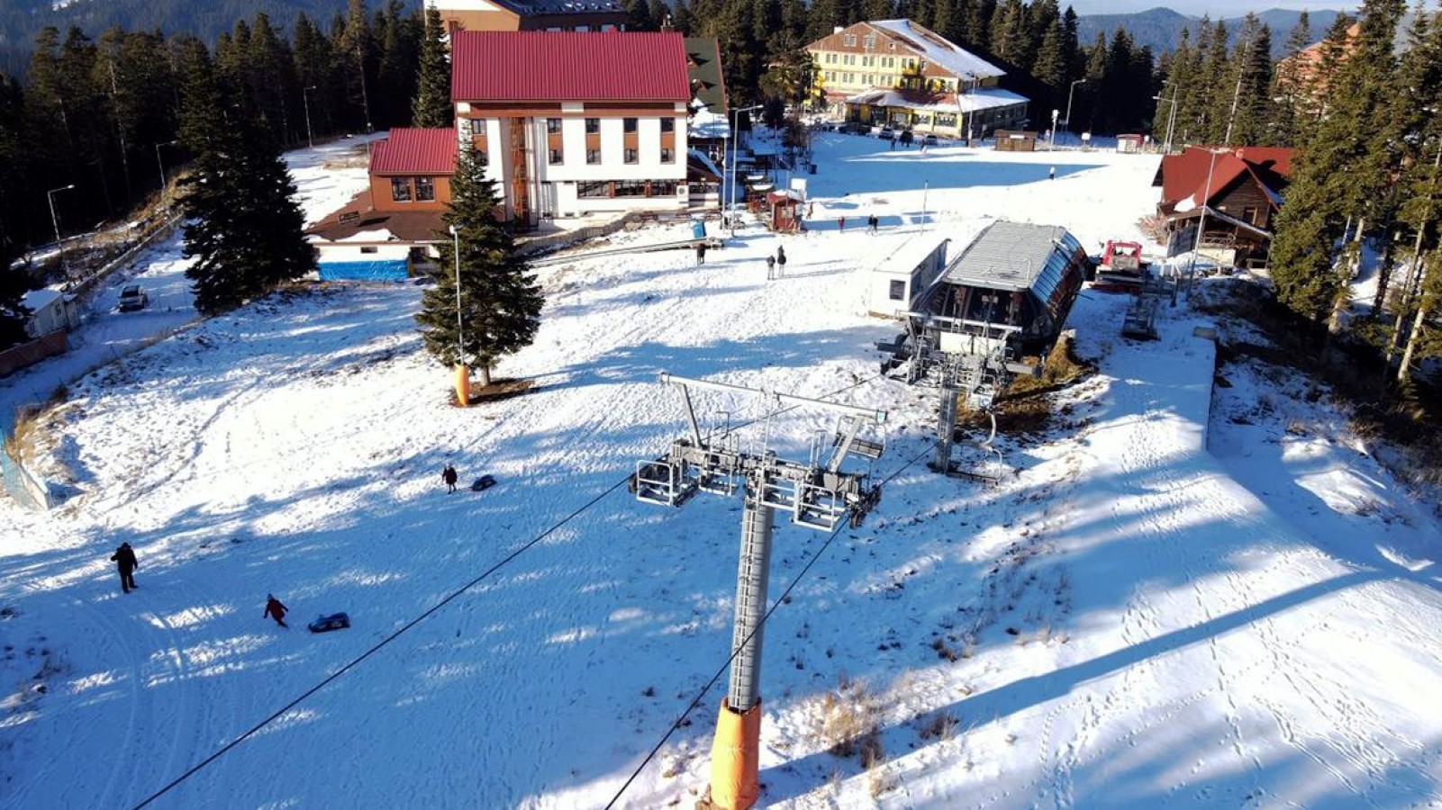 Ilgaz’da beklenen kar seviyesi yakalanamadı;