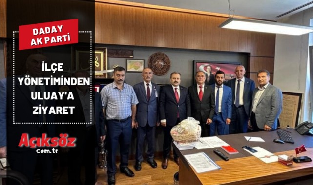 Daday İlçe Yönetimi'nden Milletvekili'ne ziyaret;