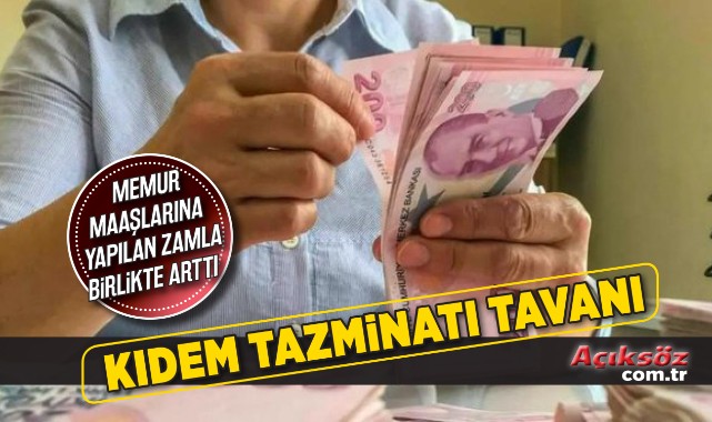 Yeni kıdem tazminatı tavanı belli oldu;