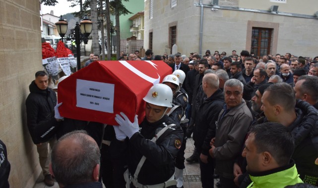 Bekçi Cafer Balcı, son yolculuğuna uğurlandı;