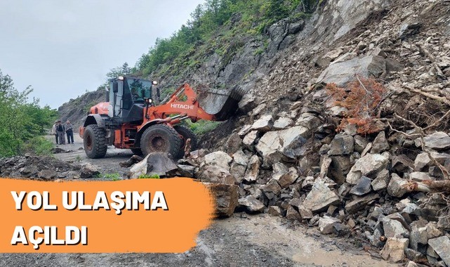 Mamatlar yolu ulaşıma açıldı;