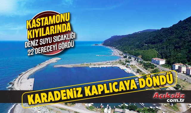 Aşırı sıcaklar deniz suyu sıcaklığını artırdı;