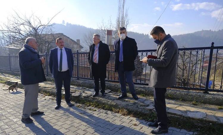 Başkan Vidinlioğlu'ndan mahalle ziyareti;