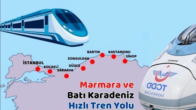 Herkes Kastamonu’ya hızlı tren geliyor sandı…