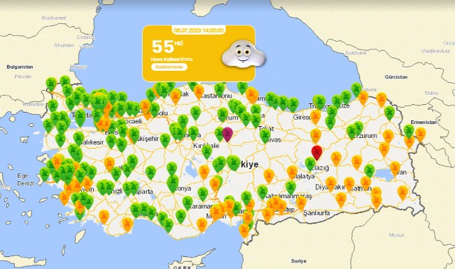 Hava kalitesi 7/24 izleniyor, Kastamonu'nun havası nasıl?;