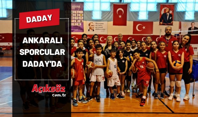 Ankaralı sporcular Daday'da