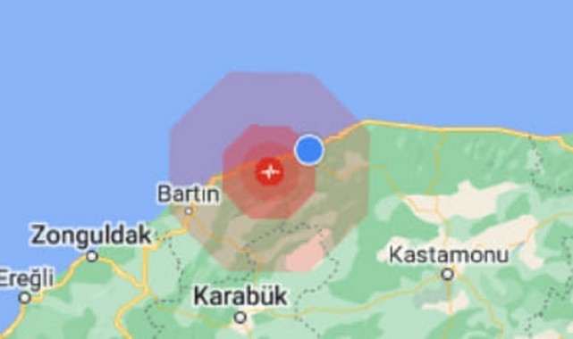 Bartın sallandı: Kastamonu'dan da hissedildi;