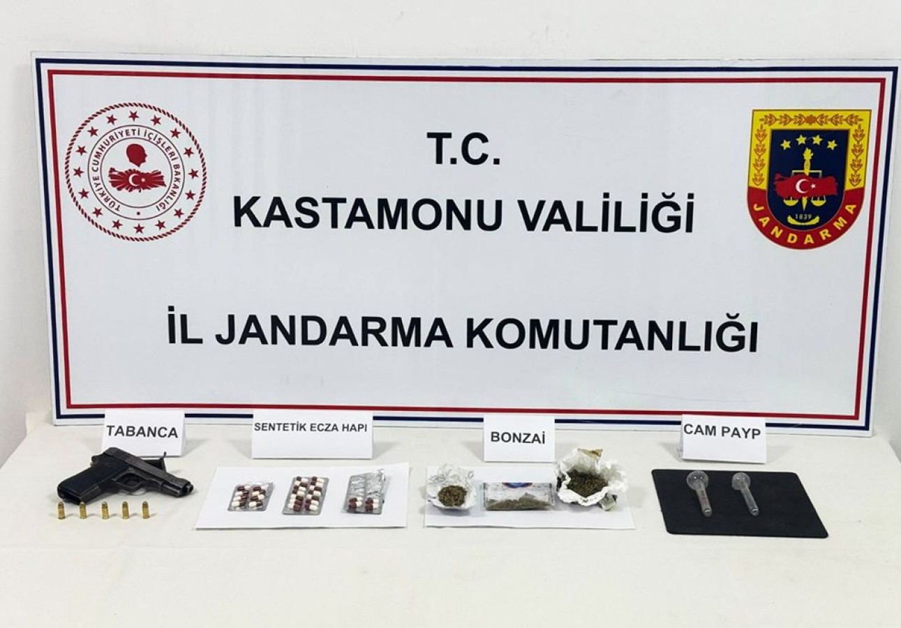 Kastamonu’nun 2 ilçesinde uyuşturucu operasyonu!;