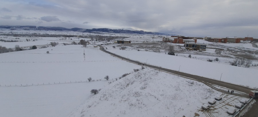 Kastamonu’da kar yağışı etkili oldu;