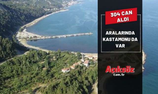 Rip Akıntısı 304 can aldı: Aralarında Kastamonu da var;