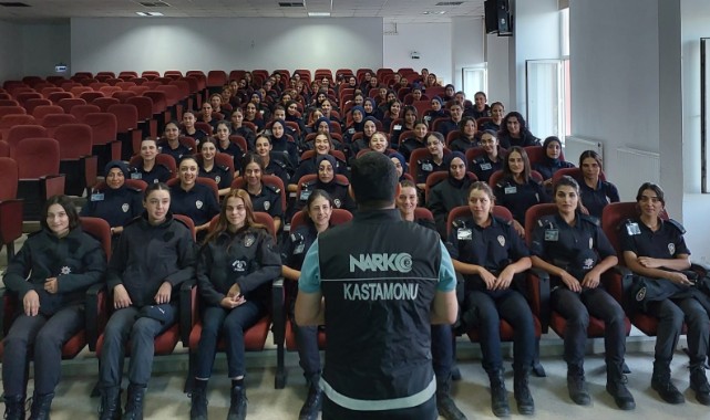 Polis adaylarına ‘Narko’ eğitimi…;