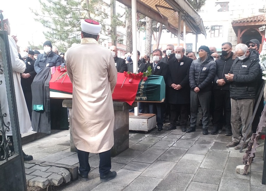 Bahtiyar başkan, toprağa verildi