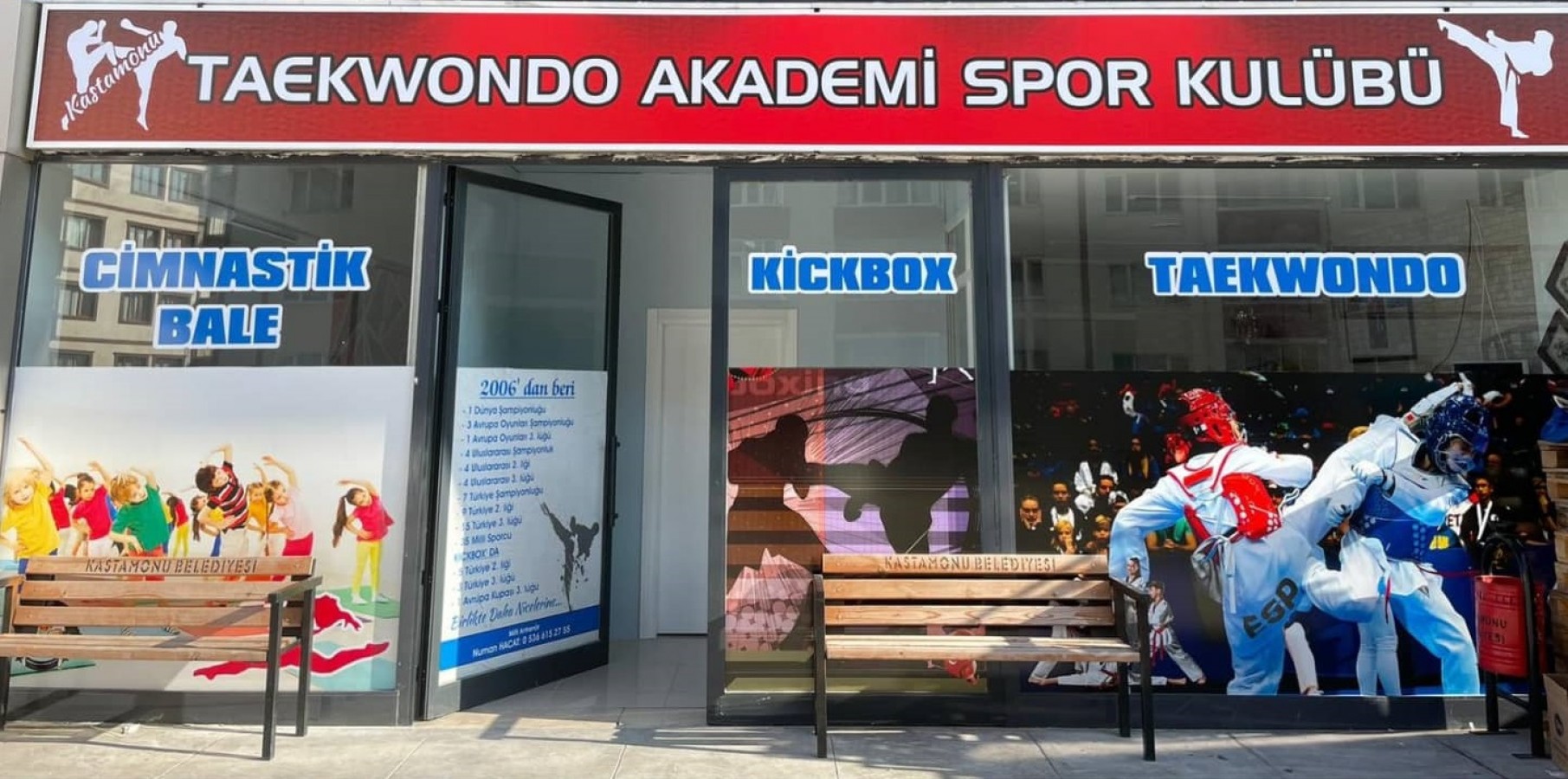 'Taekwondo Akademi' yeni spor kompleksine taşındı;