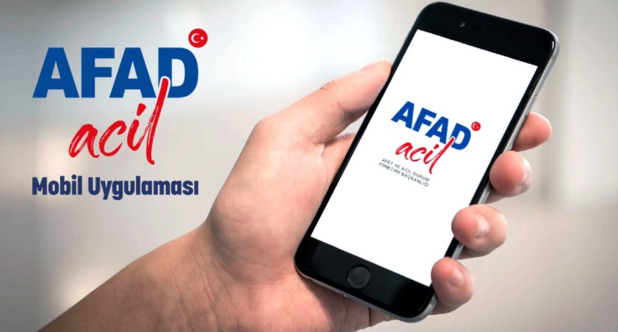 AFAD'tan tek tuşla ulaşılacak mobil uygulama;