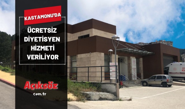 Kastamonu'da ücretsiz diyetisyen hizmeti;