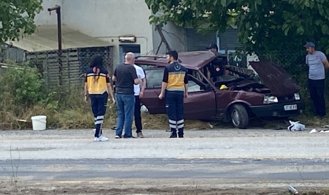 Tırla otomobil çarpıştı: 1 ölü;