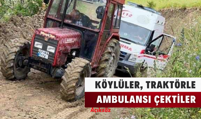 Köylünün yol isyanı; Ambulans bile gelemedi…