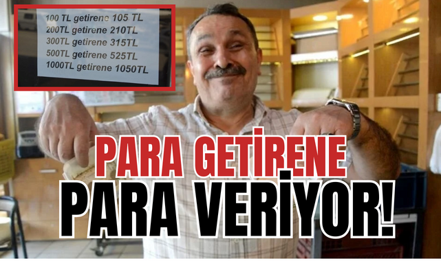 Fırıncıdan ilginç çözüm! Para getirene para veriyor;