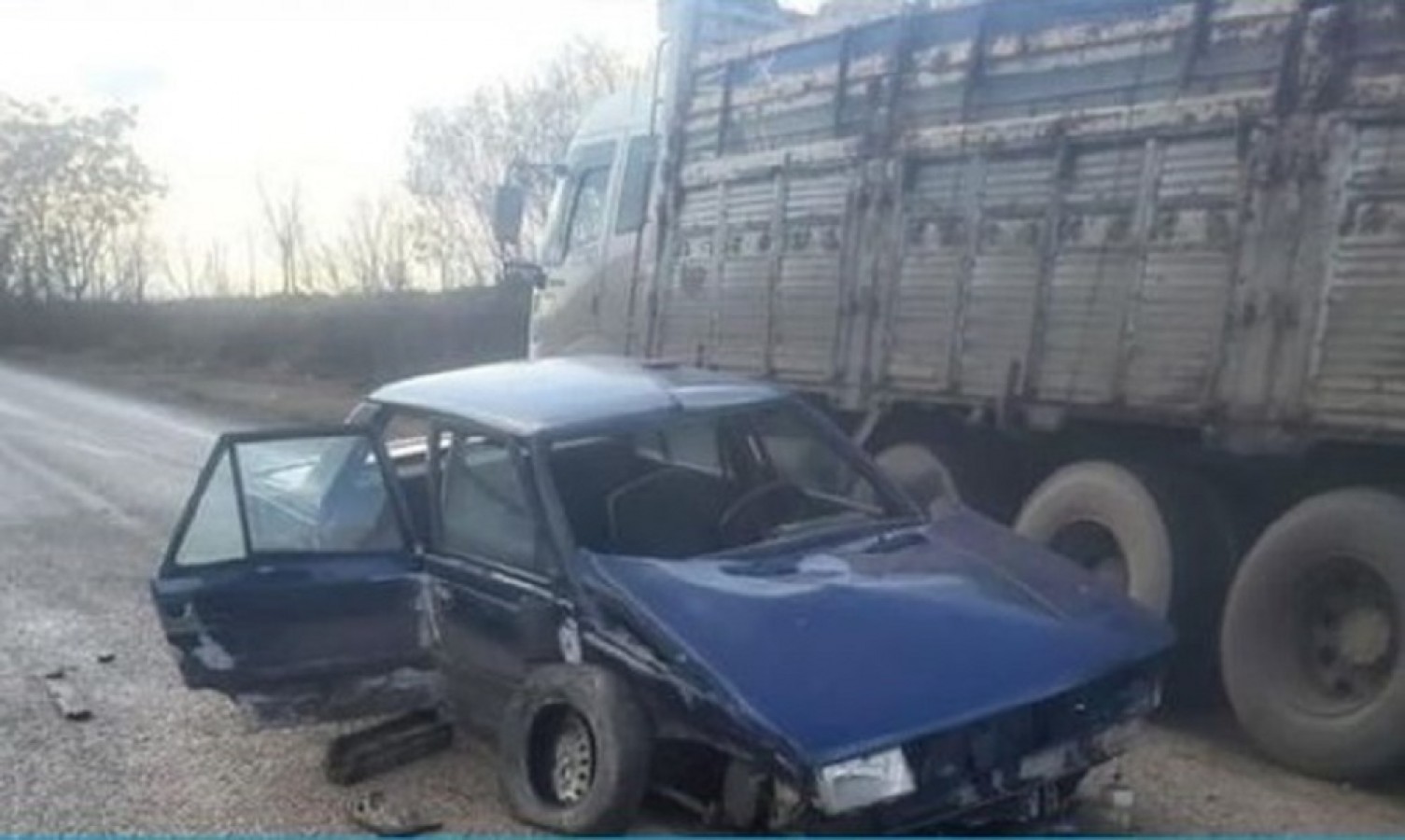 Taşköprü’de trafik kazası 4 yaralı;