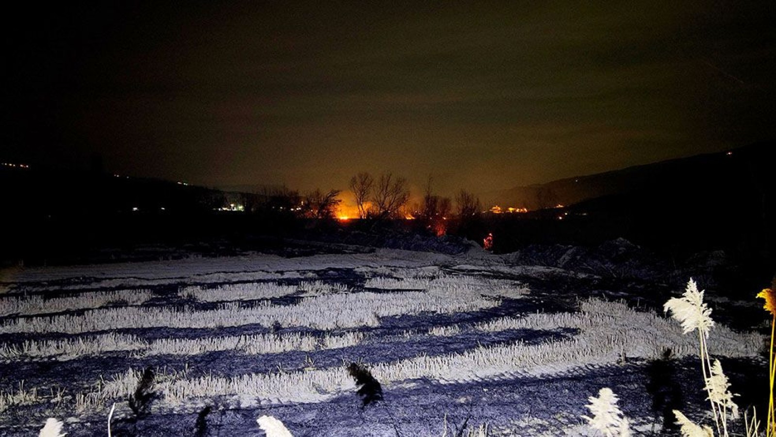 Kastamonu'da geceyi alevler aydınlattı!