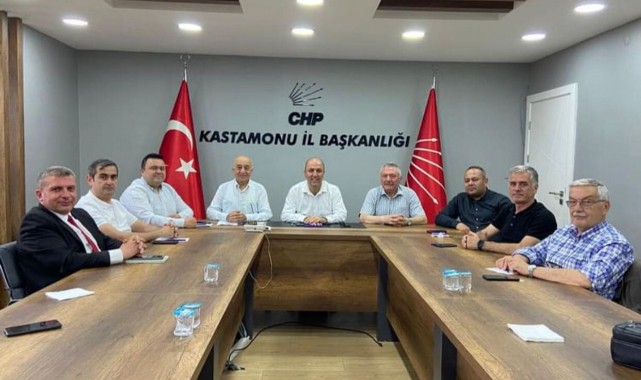 CHP İl Başkanları Kastamonu'da toplandı;