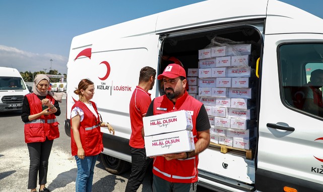 Kızılay, depremzedelere 50 ton kurban payı ulaştırıyor;