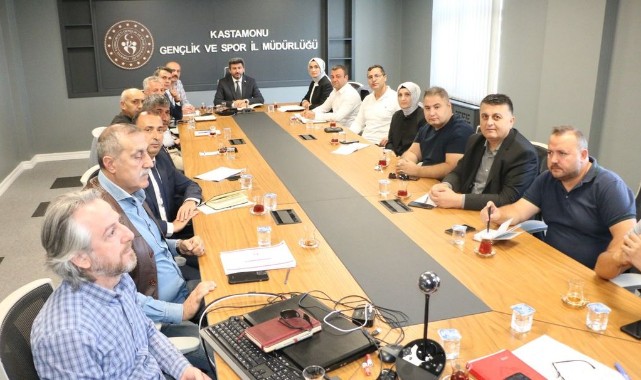 Kastamonu GSİM’de değerlendirme toplantısı düzenlendi;