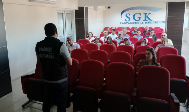 SGK ve İLBANK çalışanlarına ‘narkotik’ eğitimi verildi;