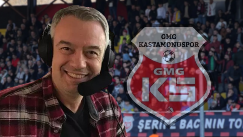 Ünlü spiker GMG Kastamonuspor’un maçını anlatacak!;