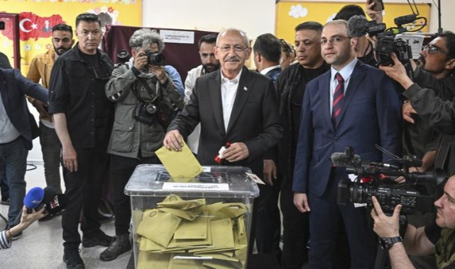 Kılıçdaroğlu'nun oy kullandığı sandıkta sonuçlar belli oldu;