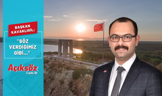 "Söz verdiğimiz gibi...";