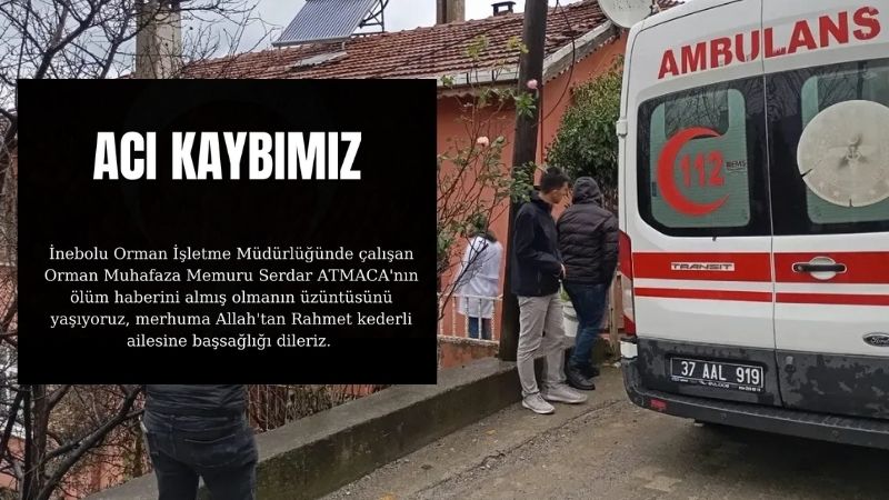 Kastamonu OBM’den evinde ölü bulunan memur için başsağlığı;